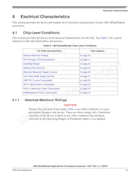 MCIMX6Q7CZK08AE Datasheet Pagina 19