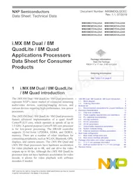 MIMX8MQ5DVAJZAB Datasheet Cover