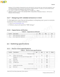 MK21DN512AVMC5R Datasheet Pagina 15
