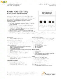 MKL16Z256VLH4R Datasheet Copertura