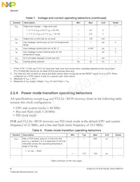 MKL16Z256VLH4R數據表 頁面 8