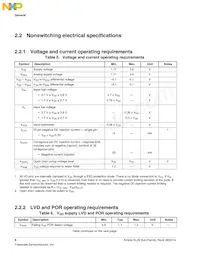 MKL26Z128CAL4R數據表 頁面 6