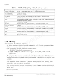 MKL82Z128VMC7數據表 頁面 8