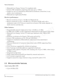 MKW36A512VFP4 Datasheet Pagina 8