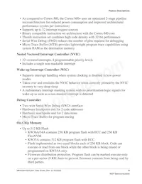 MKW36A512VFP4 Datasheet Pagina 9