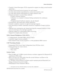 MKW36A512VFP4 Datasheet Pagina 11