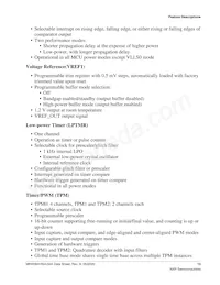 MKW36A512VFP4 Datasheet Page 13