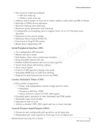 MKW36A512VFP4 Datasheet Page 15