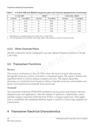 MKW36A512VFP4 Datasheet Page 20