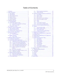 MKW36Z512VHT4 Datasheet Pagina 3