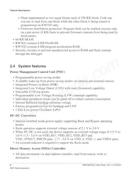 MKW36Z512VHT4 Datasheet Pagina 8