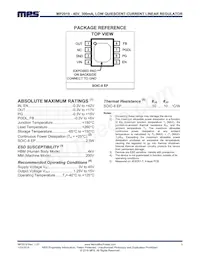 MP2019GN Datasheet Pagina 3