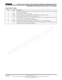 MP2019GN Datasheet Pagina 6