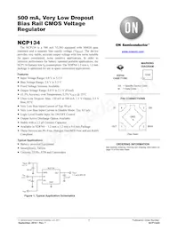NCP134AMX135TCG Datenblatt Cover