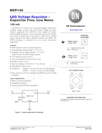 NCP140BMXC330TCG Datasheet Cover