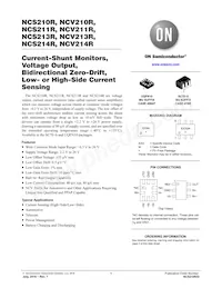 NCS213RMUTAG Datasheet Copertura