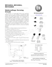 NCV33064DM-5R2 Datasheet Copertura