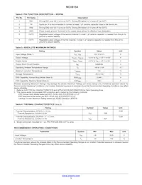 NCV8154MW180250TBG Datenblatt Seite 3