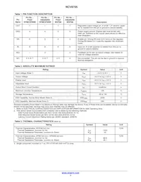 NCV8705MWADJTCG Datasheet Pagina 3