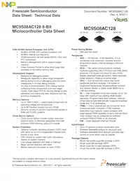 PC9S08AC128CLKE Datasheet Pagina 3