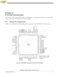 PC9S08AC128CLKE Datenblatt Seite 7