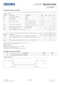 PT7C433833AUEX Datasheet Page 4