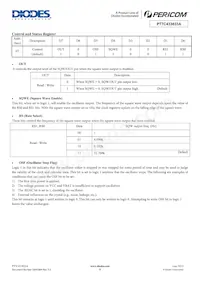 PT7C433833AUEX Datasheet Page 9