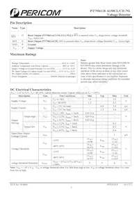 PT7M6140CLTA3E Datasheet Pagina 3