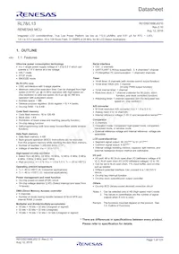 R5F10WLGAFB#YW Datasheet Copertura