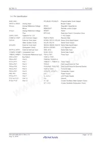 R5F10WLGAFB#YW Datasheet Page 7