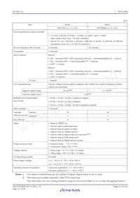 R5F10WLGAFB#YW Datasheet Page 11