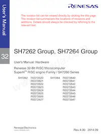 R5S72623P144FP#UZ Datasheet Copertura