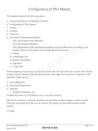 R5S72623P144FP#UZ Datasheet Pagina 5