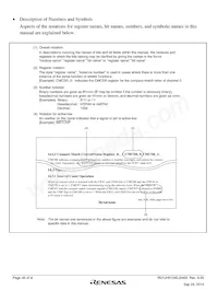 R5S72623P144FP#UZ Datasheet Pagina 8