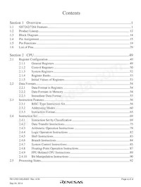 R5S72623P144FP#UZ Datasheet Pagina 11