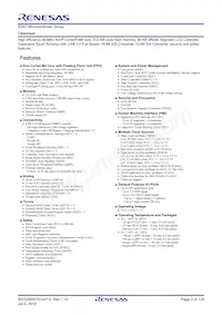 R7FS3A37A3A01CFM#AA0 Datasheet Page 2