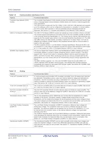 R7FS3A37A3A01CFM#AA0 Datasheet Page 7