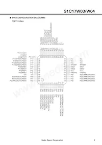 S1C17W04F101100-250 Datenblatt Seite 5