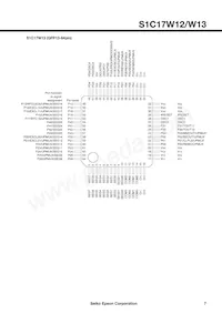 S1C17W13F001100-160 Datenblatt Seite 7