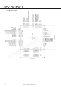 S1C17W13F001100-160 Datenblatt Seite 10