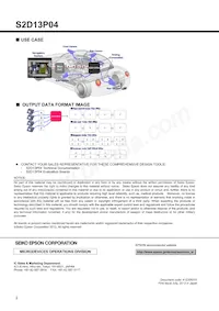 S2D13P04F00A100-90 Datasheet Pagina 2