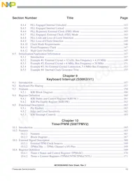 S9S08AW60E5CFGE Datasheet Pagina 15