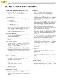 S9S08DN60F1MLF Datasheet Pagina 3