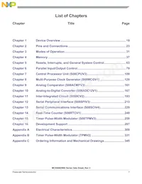 S9S08DN60F1MLF Datasheet Page 7