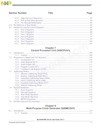 S9S08DN60F1MLF Datasheet Pagina 11