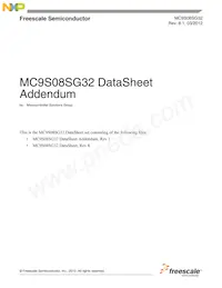 S9S08SG32E1WTGR Datasheet Pagina 3