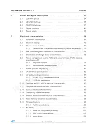 SPC564A70B4CFAY Datenblatt Seite 3