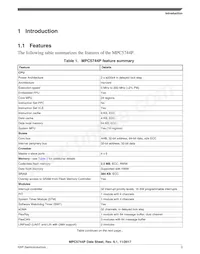 SPC5744PFK1AKLQ8 Datasheet Page 3