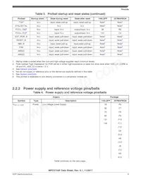 SPC5744PFK1AKLQ8 Datasheet Page 9