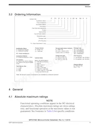 SPC5747CFK0AMKU6 Datenblatt Seite 9